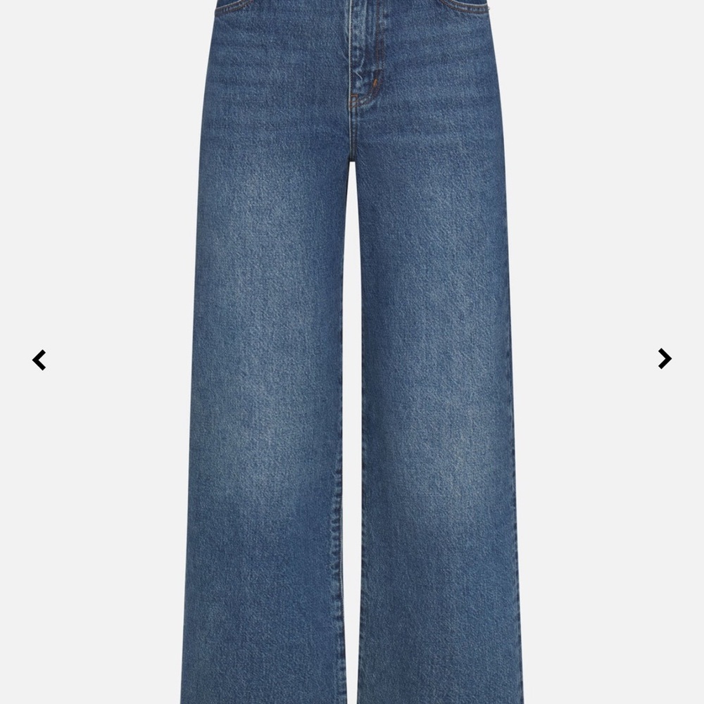 Frame Denim Indigo Flare Jeans
